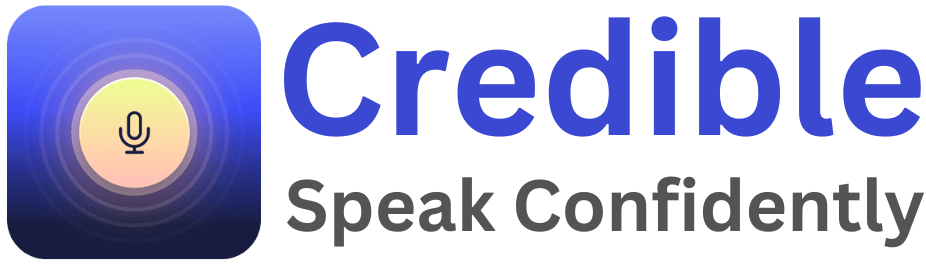 Credible Speak Confidently Logo